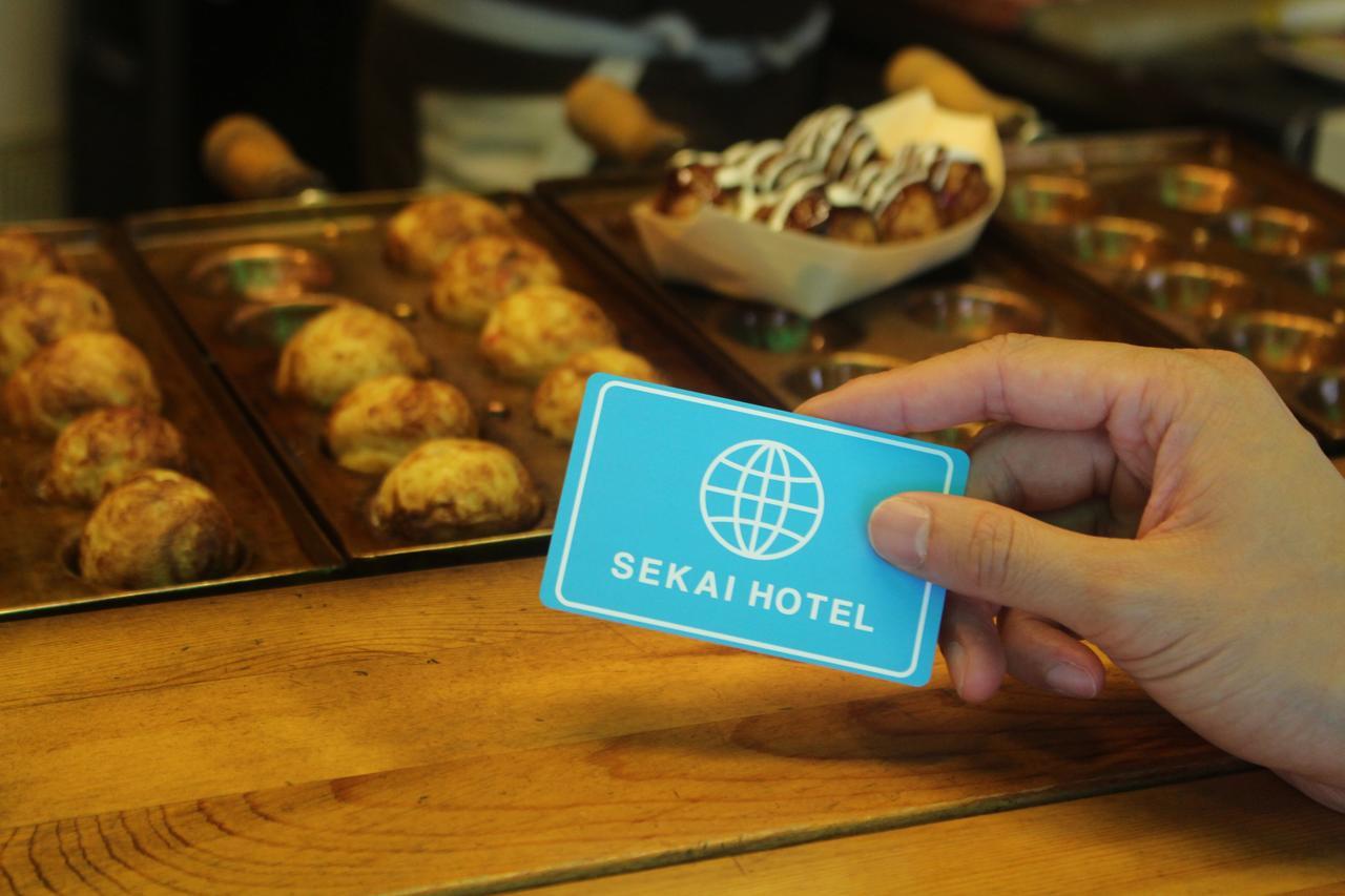 Sekai Hotel Shika Осака Екстериор снимка